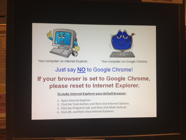 Just say NO to Google Chrome