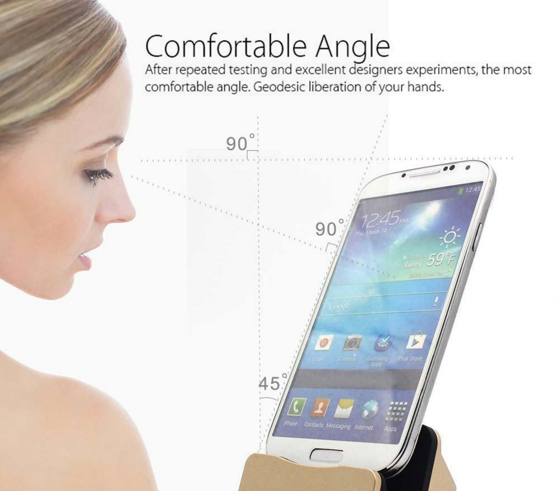 Geodesic liberation of your hands!