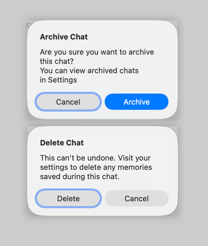 Cancel or Delete? Let’s Randomize the placement