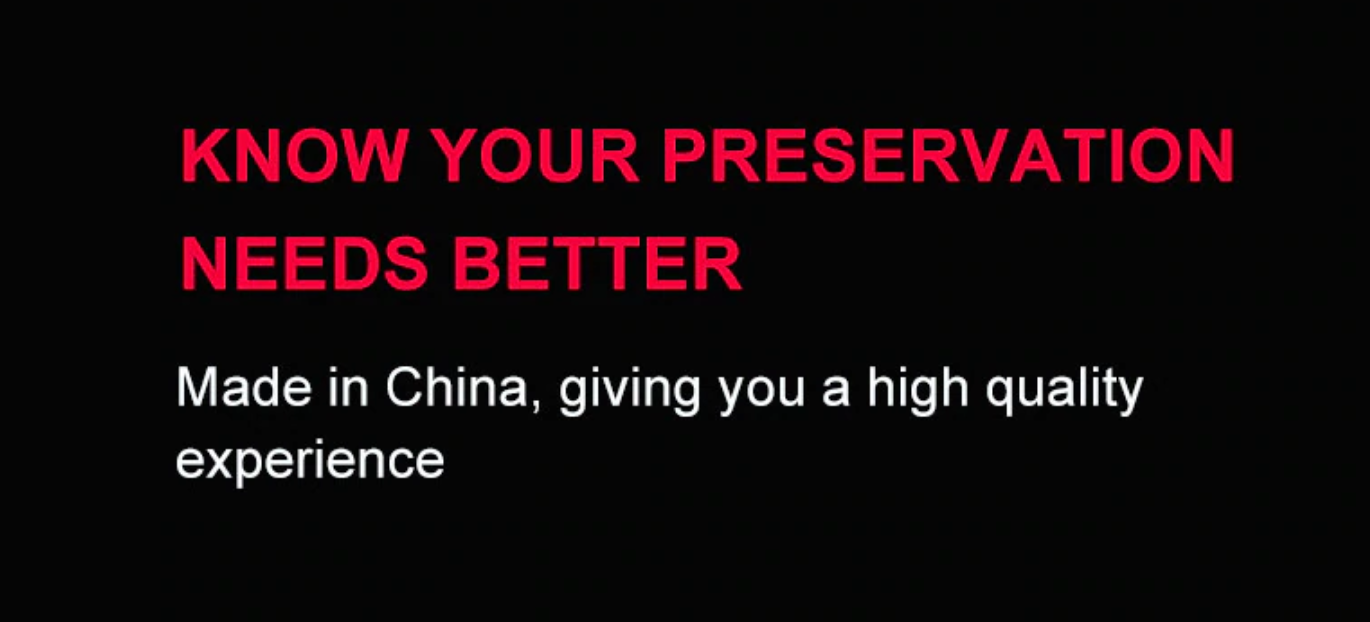 Made in China, giving you a high quality experience