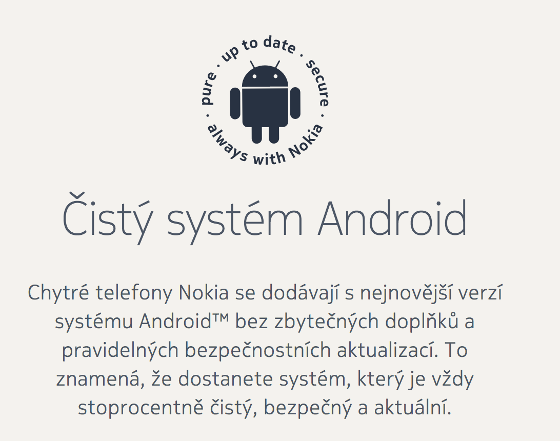 [Czech] Telefony Nokia bez zbytečných pravidelných bezpečnostních aktualizací