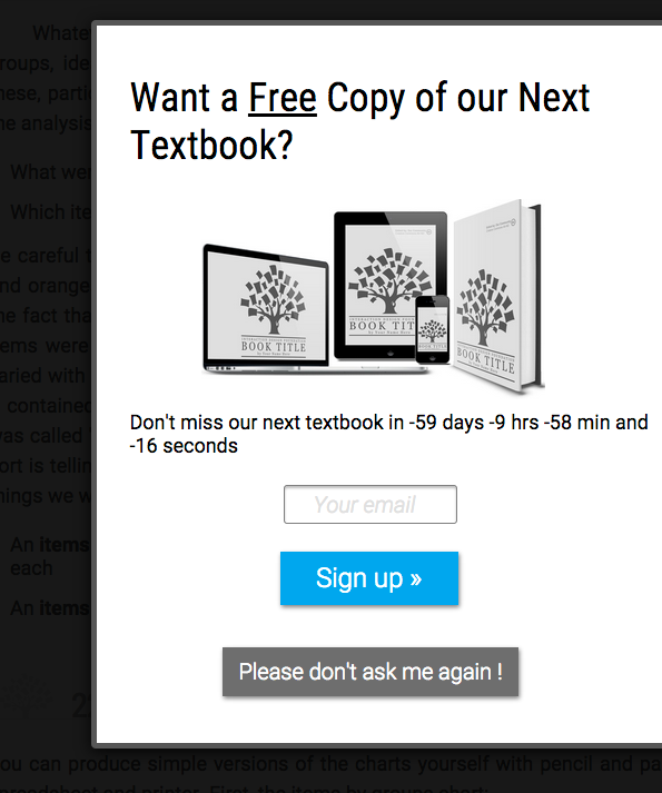 Dont’s miss out in -59 days