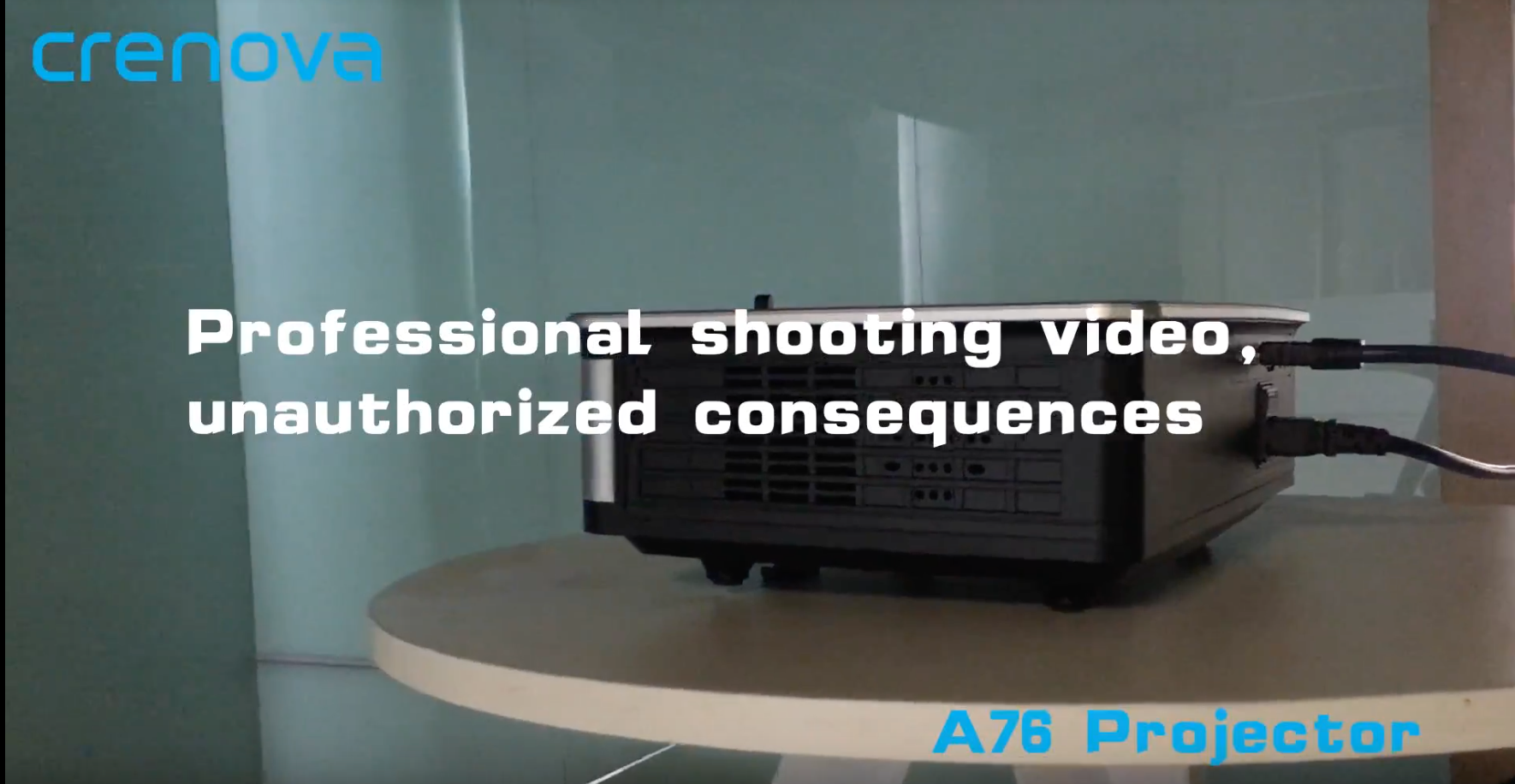 Professional shooting video, unauthorized consequences