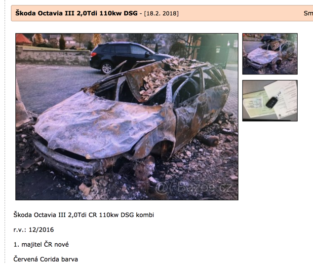 Corrida Red Octavia in a good nick