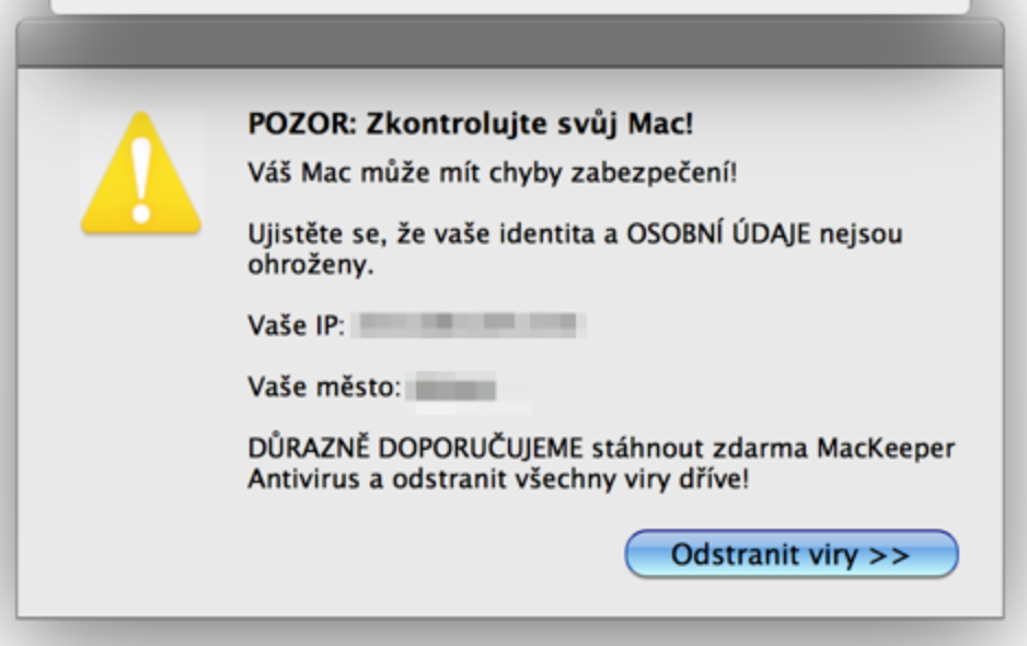 DŮRAZNĚ DOPORUČUJEME odstranit všechny viry dříve!