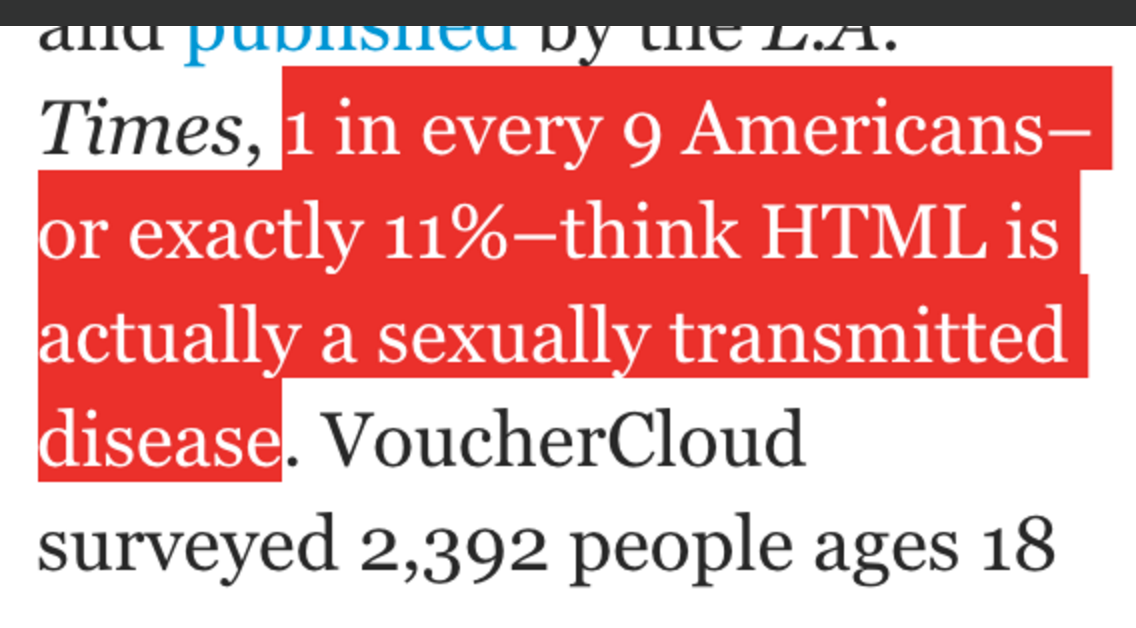 1 in 9 americans—or exactly 11%…
