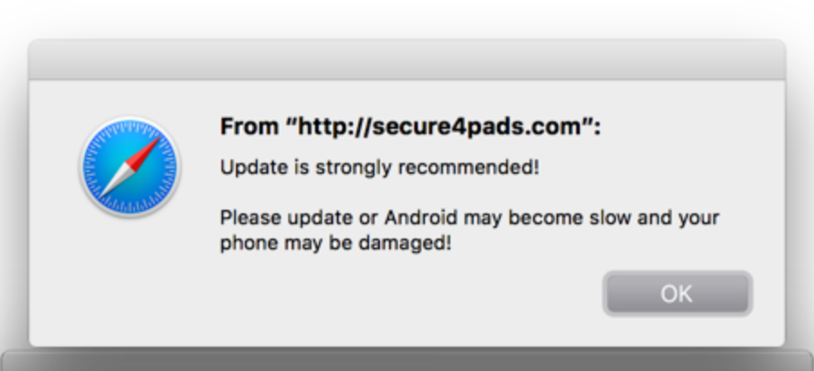 Please update or Android may become slow