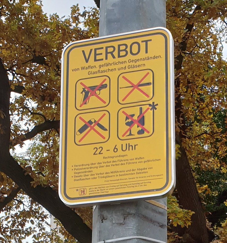 No shooting between 10 pm and 6 am