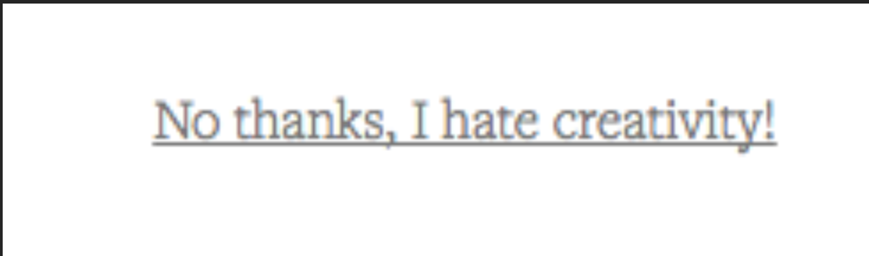 Call to action manipulation