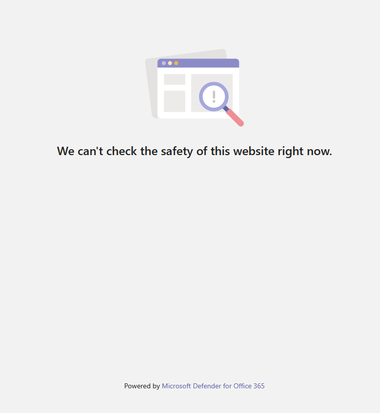 We can’t check the safety of this website right now.