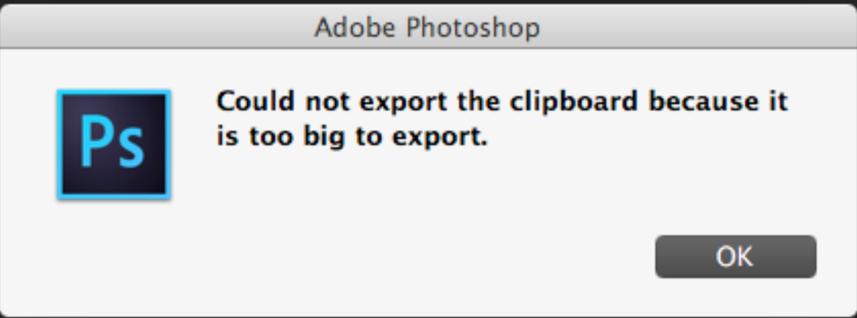 Adobe Photoshop being silly