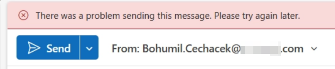 There was a problem sending this message