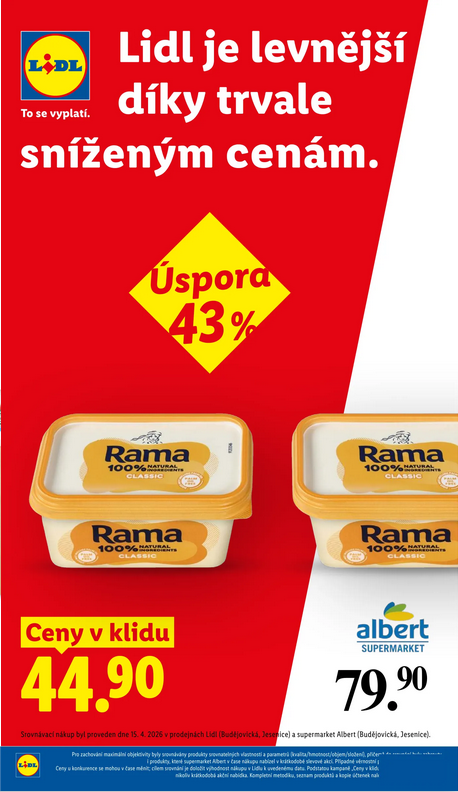Lidl Ceny v klidu