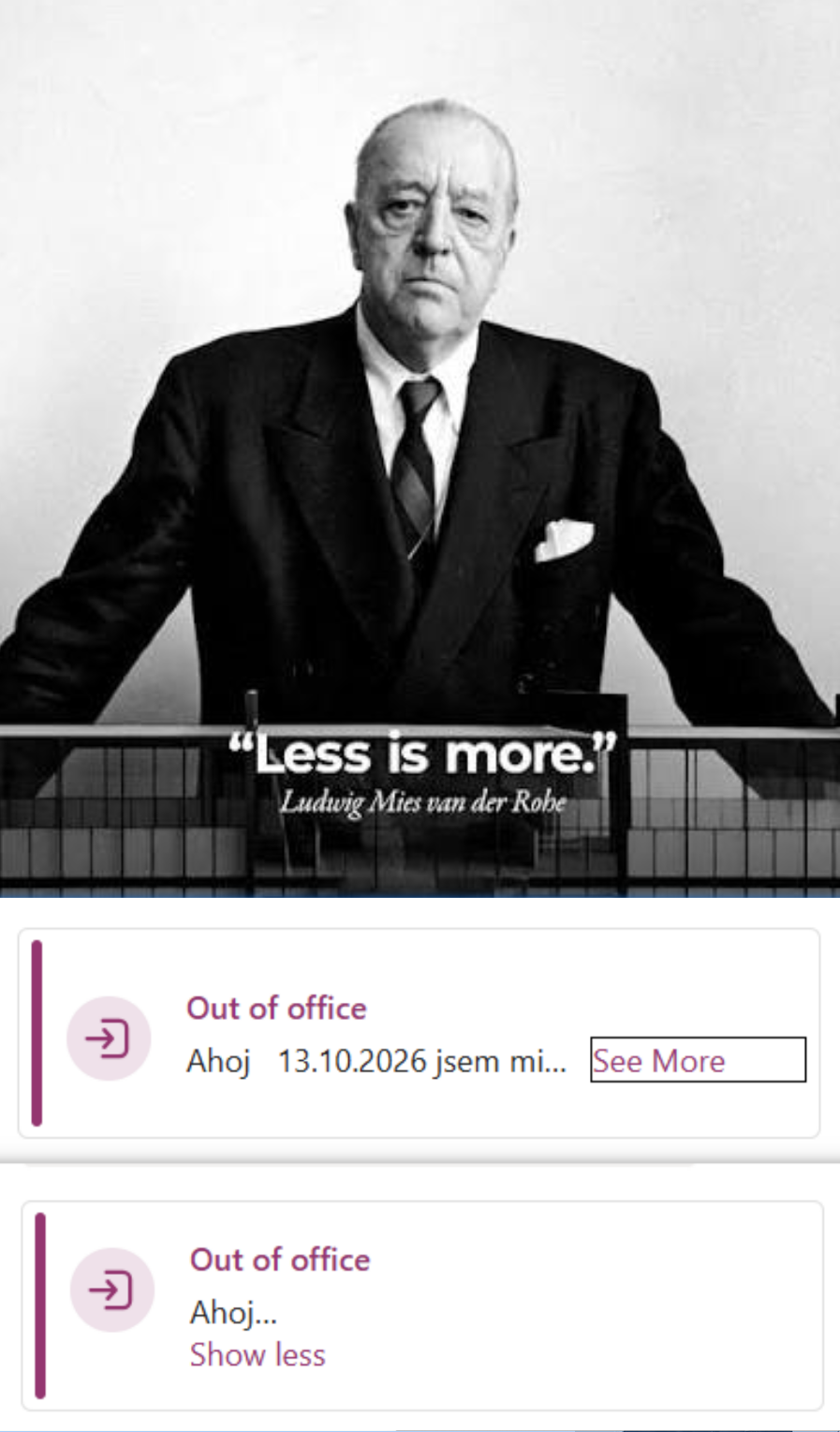 Less is More in Microsoft Teams